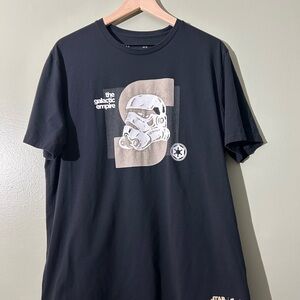 Under Armour Black Star Wars Stormtrooper Tee